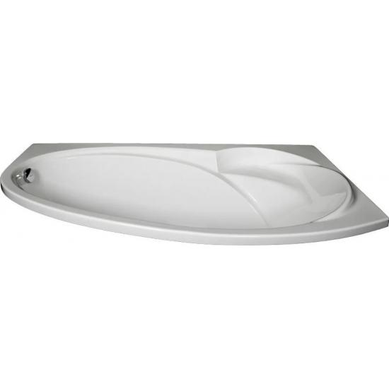 Акриловая ванна 1МАРКА  Julianna R 160x95 см, угловая, с каркасом, асимметричная
