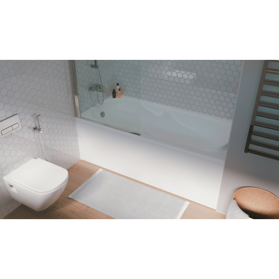 Акриловая ванна 1МАРКА  Kleo 160x75 см, с каркасом