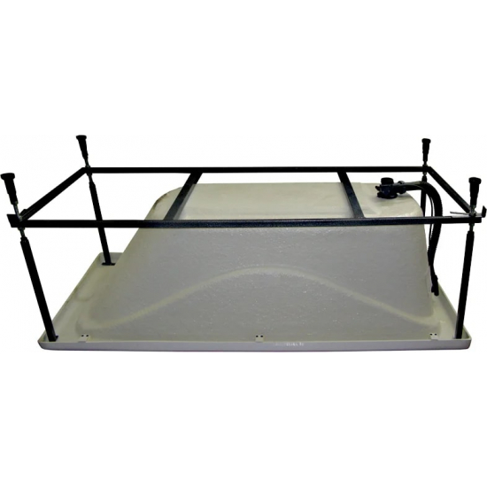 Акриловая ванна 1МАРКА  Kleo 160x75 см, с каркасом