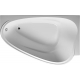 Акриловая ванна 1МАРКА  Love R 185x135 см, угловая, с каркасом, для двоих, асимметричная