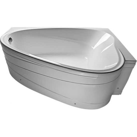 Акриловая ванна 1МАРКА  Love R 185x135 см, угловая, с каркасом, для двоих, асимметричная