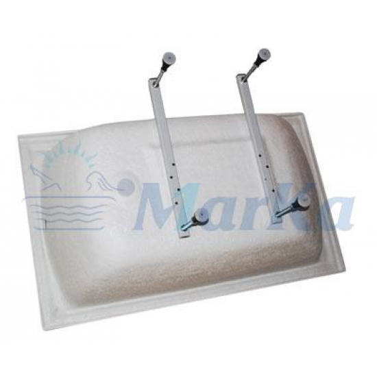 Акриловая ванна 1МАРКА  Modern 120x70 см, с ножками