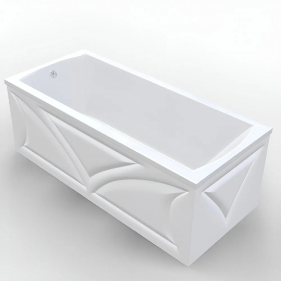 Акриловая ванна 1МАРКА  Modern 180x75 см, с каркасом