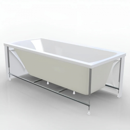 Акриловая ванна 1МАРКА  Modern 180x75 см, с каркасом