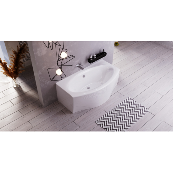 Акриловая ванна 1МАРКА  Nega 170x95 см, без опоры