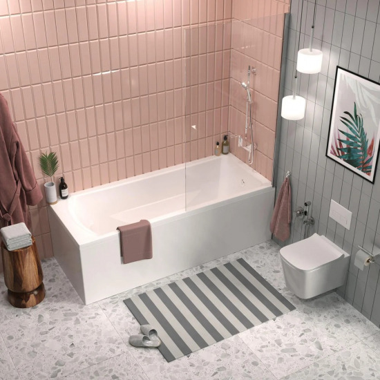 Акриловая ванна 1МАРКА  Prime 180x75 см, с каркасом