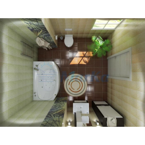 Акриловая ванна 1МАРКА  Sirakusa new 190x120 см, без опоры овальная, для двоих