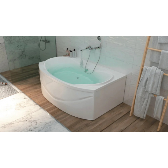 Акриловая ванна 1МАРКА  Sirakusa new 190x120 см, овальная, с каркасом, для двоих