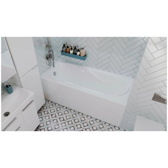 Акриловая ванна 1МАРКА  Vita 150x70 см, с каркасом