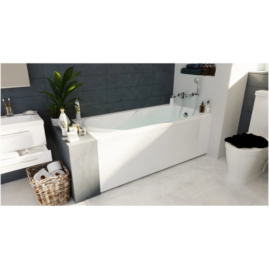 Акриловая ванна 1МАРКА  Vita 160x70 см, с каркасом