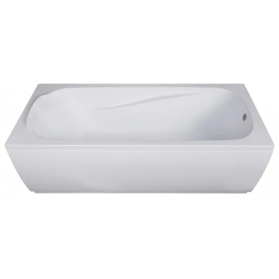 Акриловая ванна ABS LORANTO Арктика 160x70 с каркасом и экраном