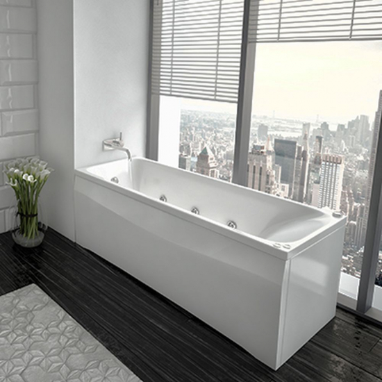 Акриловая ванна АКВАТЕК Альфа ALF170-0000062 170x70 с каркасом