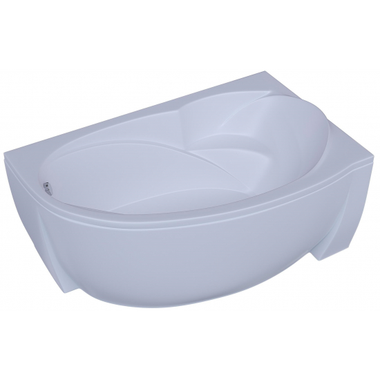 Акриловая ванна АКВАТЕК Бетта BET160-0000028 160x97 R правая с каркасом и фронтальным экраном