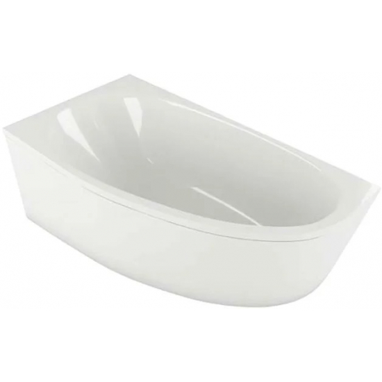 Акриловая ванна АКВАТЕК Дива L DIV150-0000001 150x90 см, с каркасом, асимметричная