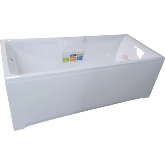 Акриловая ванна АКВАТЕК Феникс FEN190-0000078 190x90 см, с каркасом и фронтальным экраном слив слева