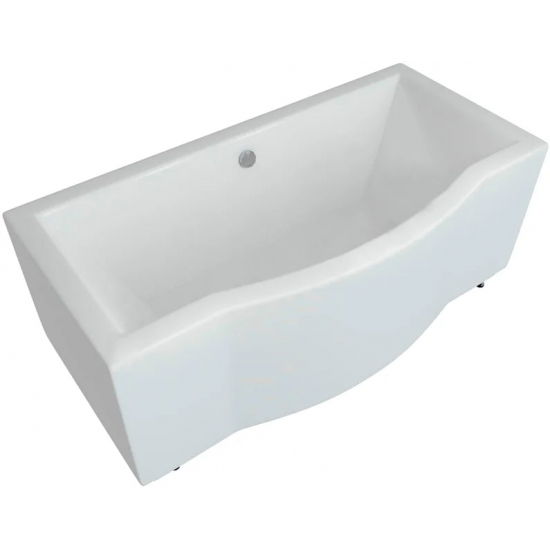 Акриловая ванна АКВАТЕК Гелиос GEL180-0000067 180x90 с каркасом и фронтальным экраном