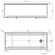 Акриловая ванна АКВАТЕК Лайма LAI170-0000001 170x70 см, без опоры