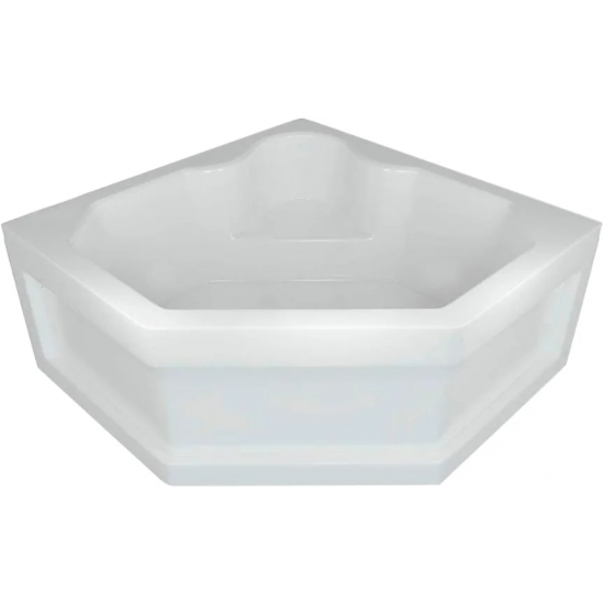 Акриловая ванна АКВАТЕК Лира LIR150-0000032 150x150 с каркасом и фронтальным экраном