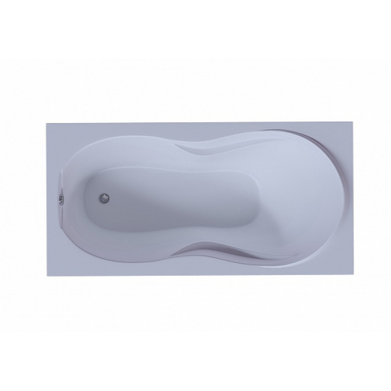 Акриловая ванна АКВАТЕК Мартиника MAR180-0000053 180x90 см, с каркасом, со сливом-переливом