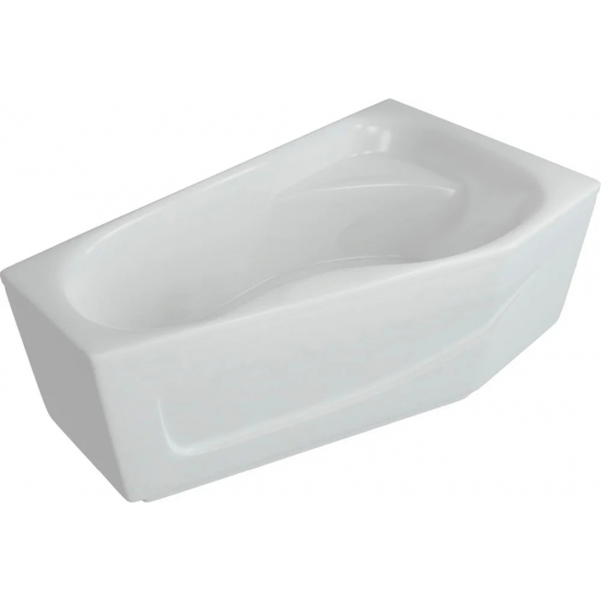 Акриловая ванна АКВАТЕК Медея MED180-0000038 170x95 R правая с каркасом и фронтальным экраном