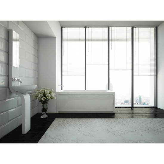 Акриловая ванна АКВАТЕК Мия MIY100-0000001 Eco-Friendly 100x70 см, без опоры
