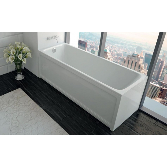 Акриловая ванна АКВАТЕК Мия MIY180-0000001 Eco-Friendly 180x80 см, без опоры