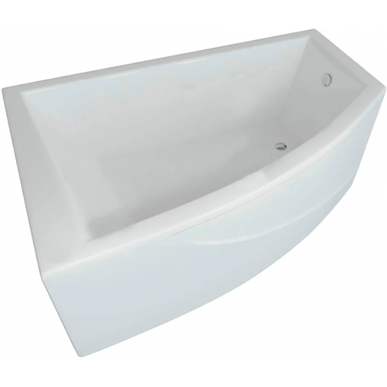 Акриловая ванна АКВАТЕК Оракул ORK180-0000004 180x125 L левая с каркасом и фронтальным экраном