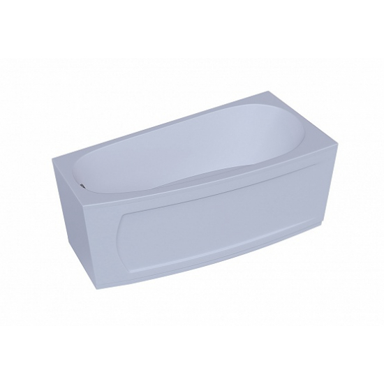 Акриловая ванна АКВАТЕК Пандора PAN160-0000054 R 160x75 см, правая, с каркасом, со сливом-переливом