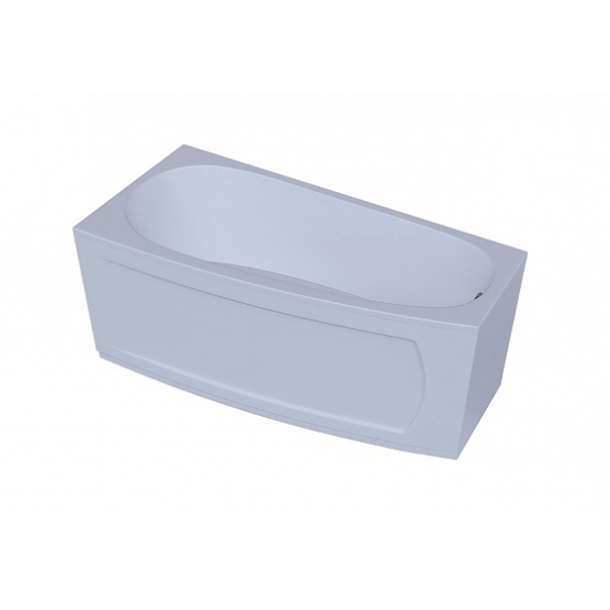 Акриловая ванна АКВАТЕК Пандора PAN160-0000078 L 160x75 см, левая, с каркасом, со сливом-переливом