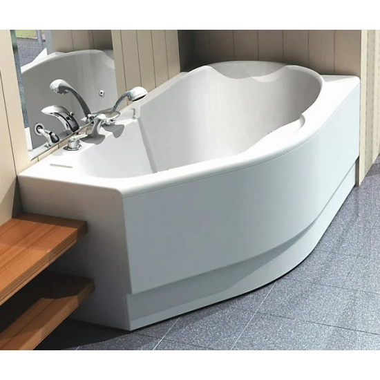 Акриловая ванна АКВАТЕК Таурус TAR170-0000129 R 170x100 см, с каркасом, с фронтальным экраном