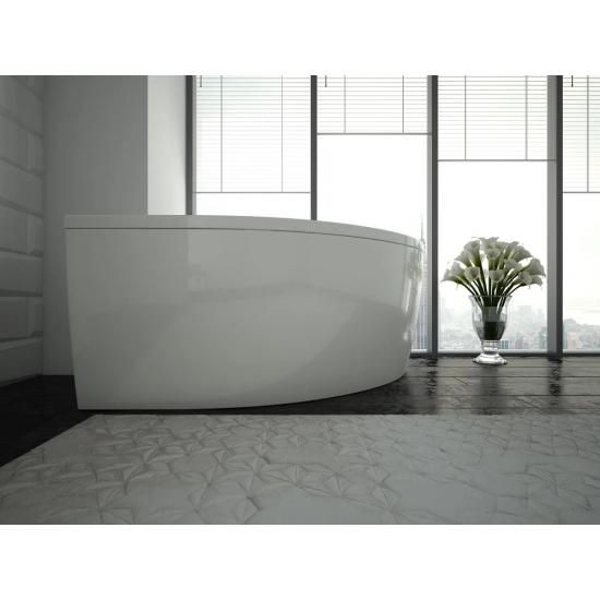 Акриловая ванна АКВАТЕК Ума UMA145-0000001 без опоры 145x145 см, угловая, четверть круга