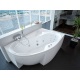 Акриловая ванна АКВАТЕК Вега VEG170-0000083 170x105 R правая с каркасом и фронтальным экраном