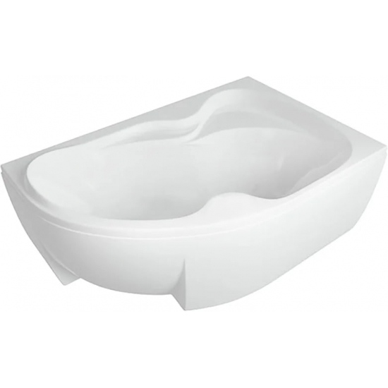 Акриловая ванна АКВАТЕК Вега VEG170-0000083 170x105 R правая с каркасом и фронтальным экраном