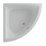 Акриловая ванна АКВАТЕК Юпитер UPT150-0000026 150x150 см, угловая, вклеенный каркас, с экраном
