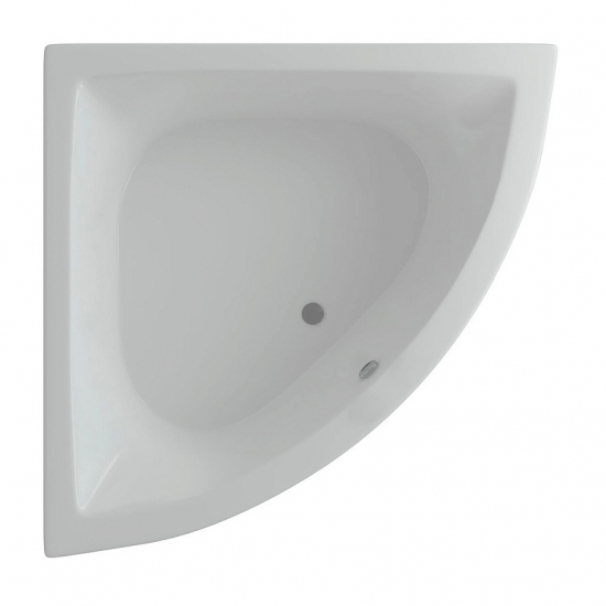 Акриловая ванна АКВАТЕК Юпитер UPT150-0000026 150x150 см, угловая, вклеенный каркас, с экраном