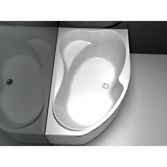 Акриловая ванна AQUANET Capri 00205386 R 160x100 см, угловая, с каркасом, асимметричная