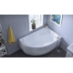 Акриловая ванна AQUANET Capri 00205386 R 160x100 см, угловая, с каркасом, асимметричная