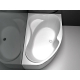 Акриловая ванна AQUANET Capri 00205387 R 170x110 см, угловая, с каркасом, асимметричная