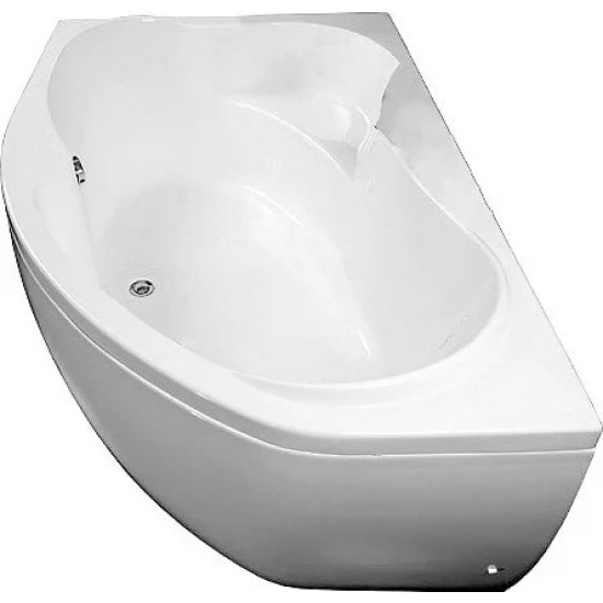 Акриловая ванна AQUANET Capri 00205476 L 160x100 см, угловая, с каркасом, асимметричная