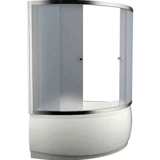 Акриловая ванна AQUANET Capri 00205476 L 160x100 см, угловая, с каркасом, асимметричная