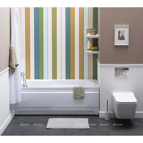 Акриловая ванна AQUANET Extra 205482 170x70 см, с каркасом