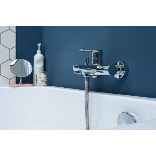 Акриловая ванна AQUANET Fregate 00205488 120x120 см, угловая, с каркасом, четверть круга