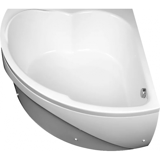 Акриловая ванна AQUANET Fregate 00205488 120x120 см, угловая, с каркасом, четверть круга