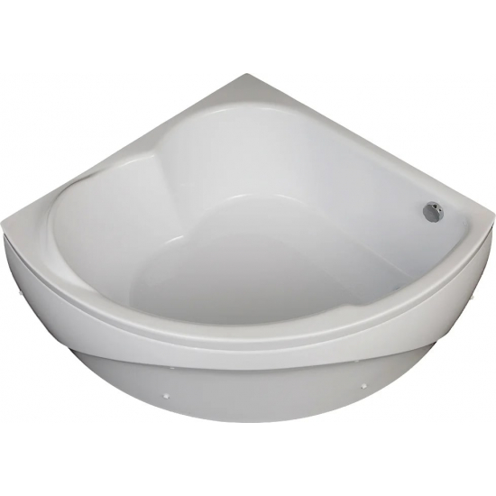 Акриловая ванна AQUANET Fregate 00205488 120x120 см, угловая, с каркасом, четверть круга