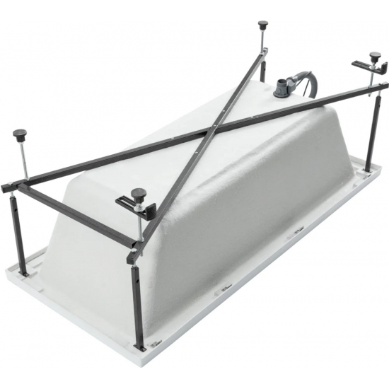 Акриловая ванна AQUANET Grace 312397 170x75 см, с каркасом