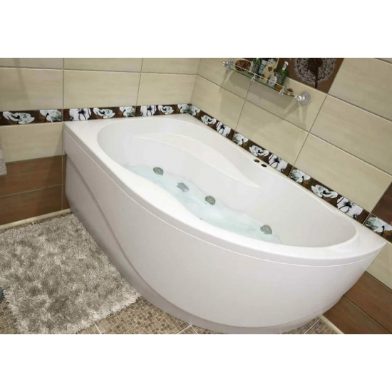 Акриловая ванна AQUANET Graciosa 00205325 L 150x90 см, угловая, с каркасом, асимметричная
