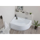 Акриловая ванна AQUANET Graciosa 00205325 L 150x90 см, угловая, с каркасом, асимметричная