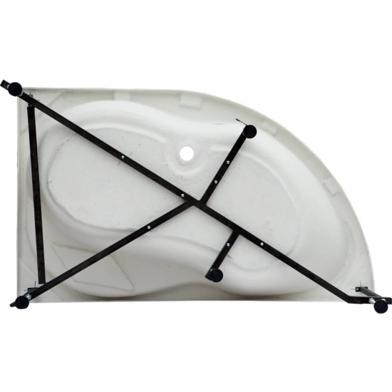 Акриловая ванна AQUANET Graciosa 00205325 L 150x90 см, угловая, с каркасом, асимметричная