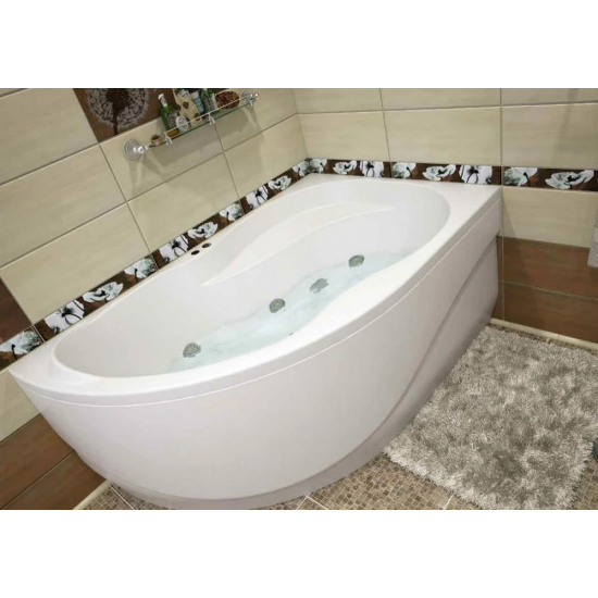 Акриловая ванна AQUANET Graciosa 00205389 R 150x90 см, угловая, с каркасом, асимметричная