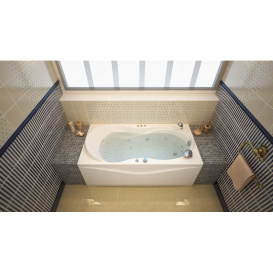 Акриловая ванна AQUANET Grenada 00205493 180x90 см, с каркасом